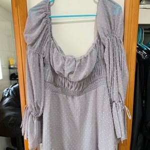 Eggie lavender dress